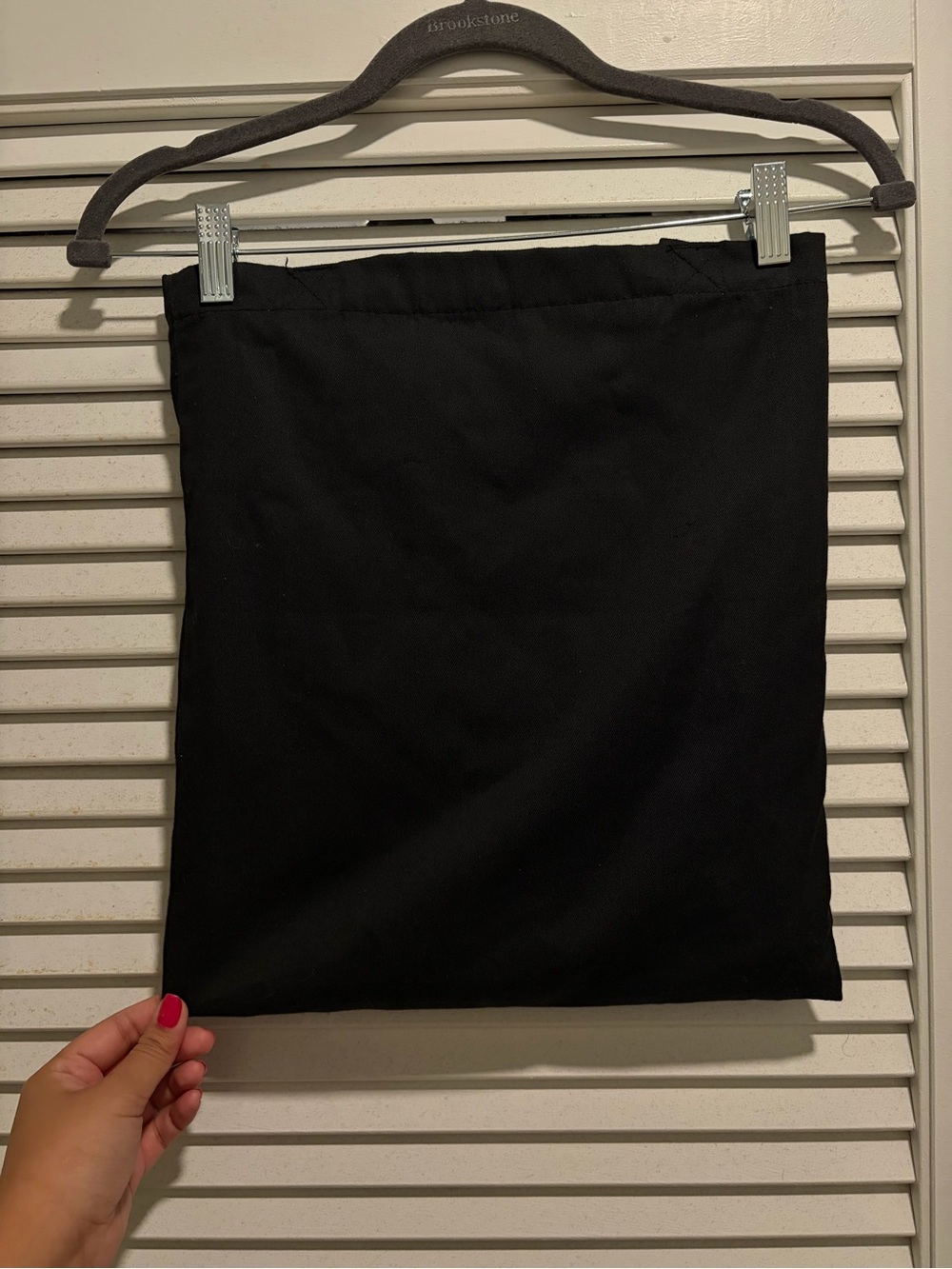 Opening Ceremony Black Tote with White Logo Patch - Picture 5 of 6
